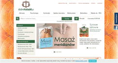 Desktop Screenshot of dobreksiazki.pl