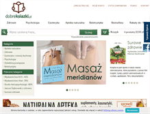 Tablet Screenshot of dobreksiazki.pl